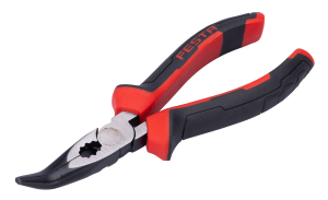 R�diov� klie�te zahnut�, 160 mm
