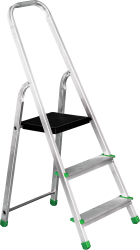 Hlin�kov� schod�ky jednostrann�, PROFI, 3 stupne