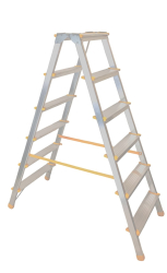 Hlin�kov� schod�ky obojstrann�, hobby, 6 stup�ov