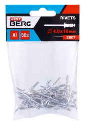 Trhac� nit, hlin�k, 4,0�10 mm, 50 ks