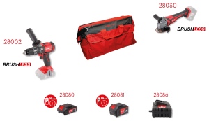 S�prava n�radia BRUSHLESS, SHARE20V, 2+3+ta�ka