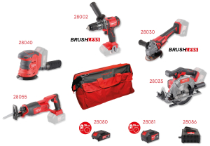 S�prava n�radia BRUSHLESS, SHARE20V, 5+3+ta�ka