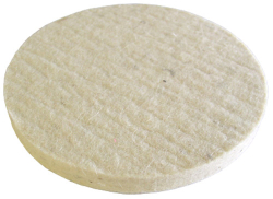 Le�tiaci kot�� na zips, plsten�, 125 mm