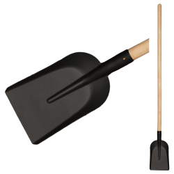 Oce�ov� lopata �zka s n�sadou, �ierna, buk, 130 cm