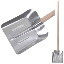 Hlin�kov� lopata ve�k� s n�sadou, buk, 130 cm