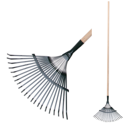 Kovov� hrable s n�sadou lamelov�, 40 cm, 22 zubov