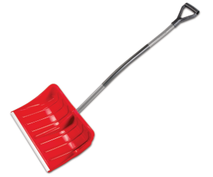 Lopata na sneh D-2, kovov� ergo n�sada, 540 mm, rozlo�en�