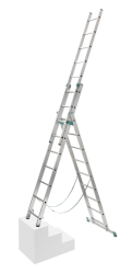 Hlin�kov� rebr�k trojdielny s �pravou na schody, PROFI, 3�9 stup�ov