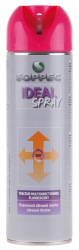 Zna�kovac� sprej florescen�n� IDEAL, 12 mesiacov, 500 ml, ru�ov�