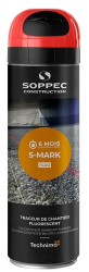 Zna�kovac� sprej florescen�n� S-MARK, 6 mesiacov, 500 ml, �erven�