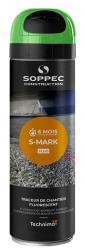 Zna�kovac� sprej florescen�n� S-MARK, 6 mesiacov, 500 ml, zelen�
