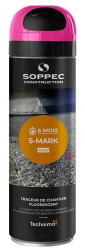 Zna�kovac� sprej florescen�n� S-MARK, 6 mesiacov, 500 ml, ru�ov�