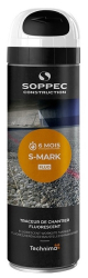 Zna�kovac� sprej florescen�n� S-MARK, 6 mesiacov, 500 ml, biely