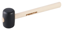 Gumen� kladivo �ierne, jase� 31 cm, 50 mm, 400 g