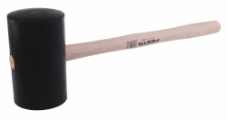 Gumen� kladivo �ierne, jase� 61 cm, 115 mm, 3000 g