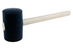 Gumen� kladivo �ierne, 36 cm, 90 mm, 1300 g