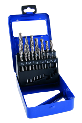 Vrt�ky do kovu HSS�G W9, 1�10 mm, 19 ks