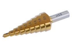 Stup�ovit� vrt�k HSS TiN, 4�20 mm, 9 stup�ov