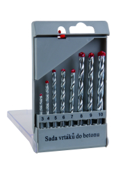 Vidiov� vrt�ky 3-10mm 8ks