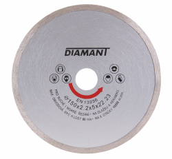 Diamantov� kot��, pln�, 150�2,2�22,2 mm