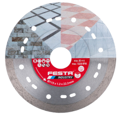 Diamantov� kot�� rezn�, pln�, 115�1,2�22,2 mm