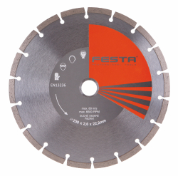 Diamantov� kot��, segmentov�, 230�2,6�22,2 mm