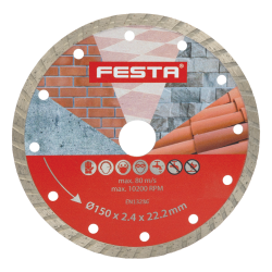 Diamantov� kot��, turbo, 150�2,6�22,2 mm