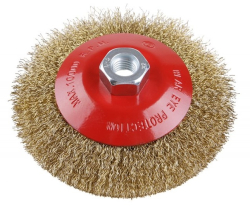 Rota�n� kefa miskov�, vlnit�, pomosadzen�, M14, 125�20 mm