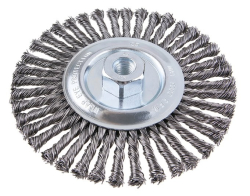 Rota�n� kefa radi�lna, vrko�ov�, oce�ov�, M14, 40 vrko�ov, 150 mm