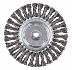 Rota�n� kefa radi�lna, vrko�ov�, oce�ov�, M14, 175 mm
