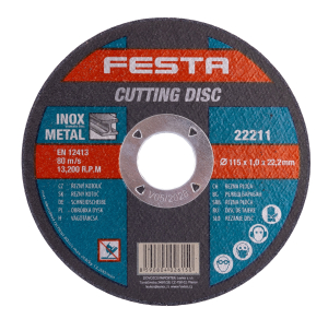 Rezn� kot��, 115�1�22,2 mm, rovn�