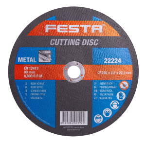 Rezn� kot��, 230�2,5�22,2 mm, rovn�