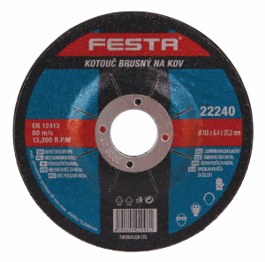 Br�sny kot��, 115�6,4�22,2 mm, vypukl�