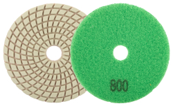 Diamantov� kot�� le�tiaci na zips, 100 mm, P800