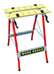 Pracovn� st�l multifunk�n�, skladac�, 61�24�75 cm, nosnos� 100 kg