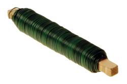 Dr�t viazac� PVC zelen� 0,65(0,55)mm 30m cievka [K]