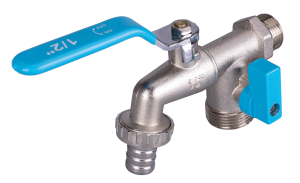 Z�hradn� ventil, dvojit�, 1/2"