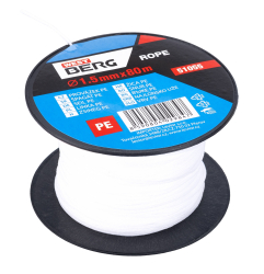 Silonov� �n�ra 1,5 mm, 80 m, biela