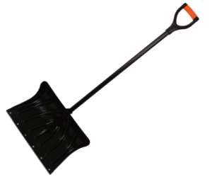 Lopata na sneh, kovov� n�sada, 500 mm, rozlo�en�