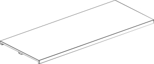 Polica na prezenta�n� stojan, konzola 2 ks, 1000�400 mm