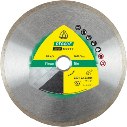 Kot�� diamant. DT600F 125x1,6x22,23mm