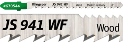 P�lov� pl�tok JS 941 WF Special CrV, 100 mm, 5 ks blister