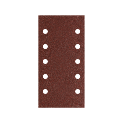 Br�sny p�sik na zips PS 22 K, 115�230 mm, P40, dierovan� D10, GL15