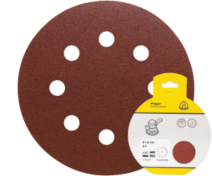 Br�sny v�sek na zips PS 22 K, 125 mm, MIX, dierovan� D8, GLS5, 6 ks blister