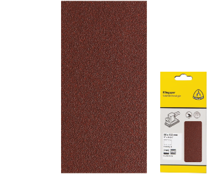 Br�sny p�sik na zips PS 22 K, 70�125 mm, P60, pln�, 5 ks blister