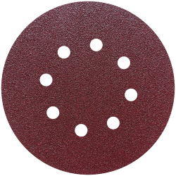 Br�sny v�sek na zips B316, 125 mm, P40, dierovan� D8